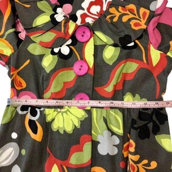 3 Sisters Floral Jacket – Women’s XS – 100% Cotton – Made in USA – Used - Picture 9 of 12